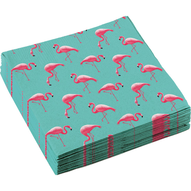 Servilletas Hawaii Flamingo Paradise 33cm 20pcs