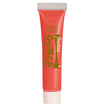 Tubo Maquillaje Rojo Neón 10ml