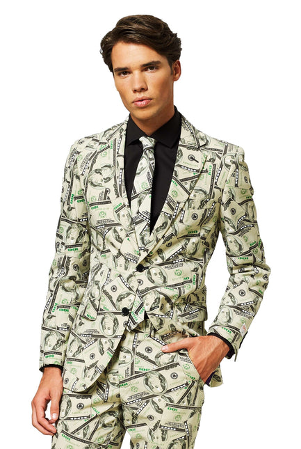 Dólar Dinero Traje Hombres OppoSuits