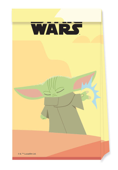 Bolsas de Fiesta Star Wars Baby Yoda 4pcs