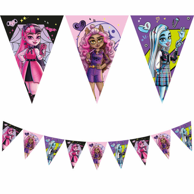 Guirnalda Monster High 2m