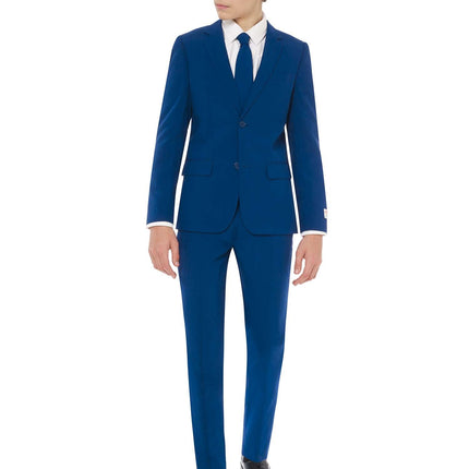 Traje Azul Oscuro Niño Adolescente OppoSuits