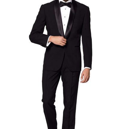 Esmoquin negro hombre <tc>OppoSuits</tc>