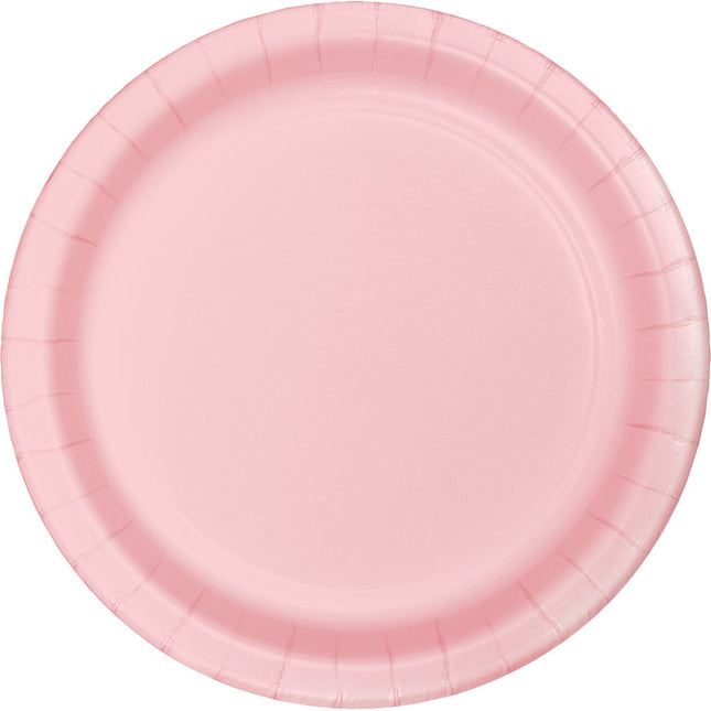 Platos Rosa Claro 23cm 8ud