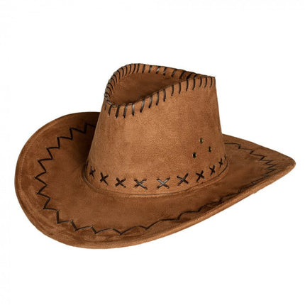 Sombrero de vaquero Leatherlook