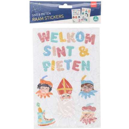 Adhesivos para ventanas Welcome Sint & Pieten