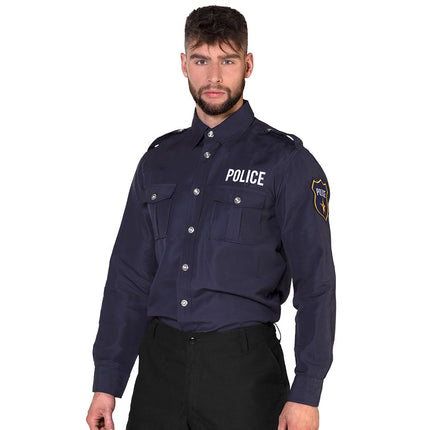 Blusa de policía para hombre