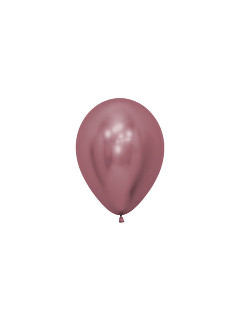 Globos Reflex Rosa 12cm 50pcs