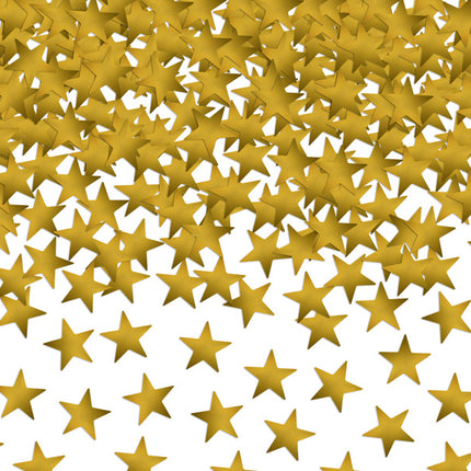 Confetti Estrellas Oro 10mm