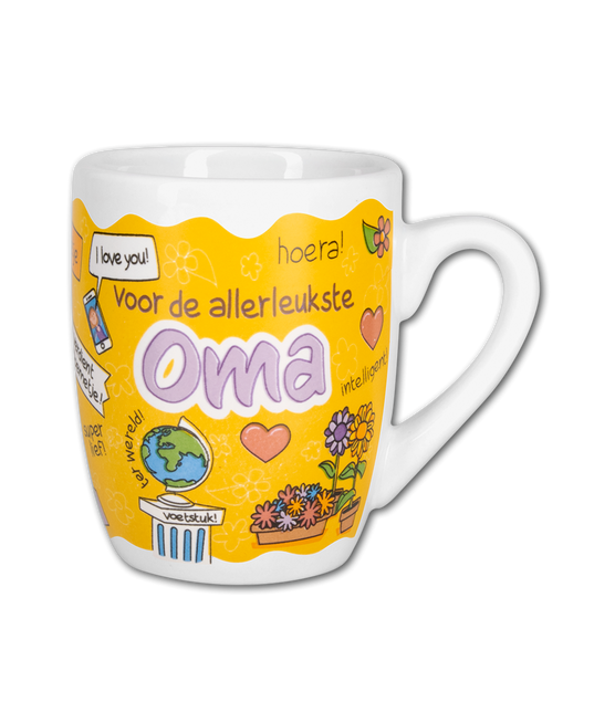 Taza amarilla Abuela