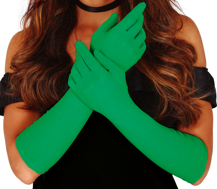 Guantes verdes 42cm