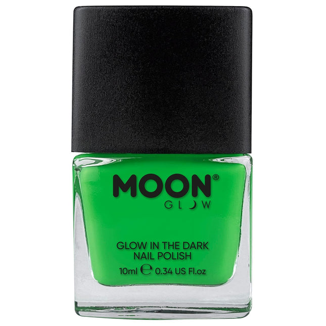 Moon Glow Esmalte de Uñas Verde Brillo en la Oscuridad 14ml