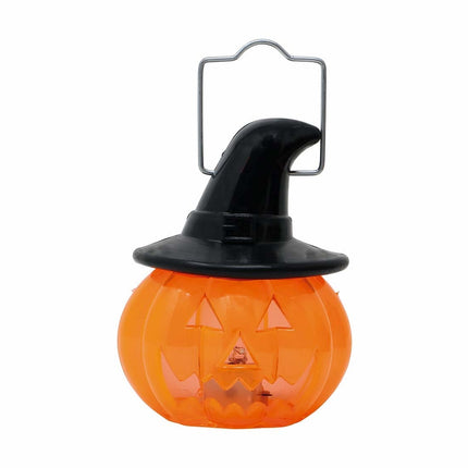 Halloween Decoración Colgante Calabaza Con Luz 8cm