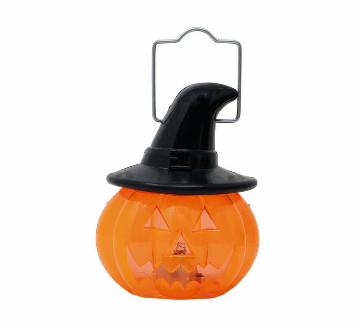 Halloween Decoración Colgante Calabaza Con Luz 8cm