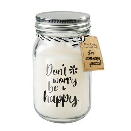 Vela perfumada Don't Worry Be Happy 14cm