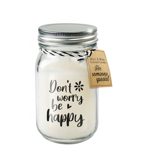 Vela perfumada Don't Worry Be Happy 14cm