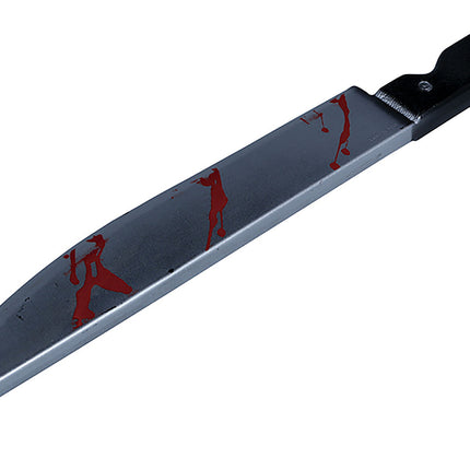 Machete Falso De Halloween Con Sangre 45cm