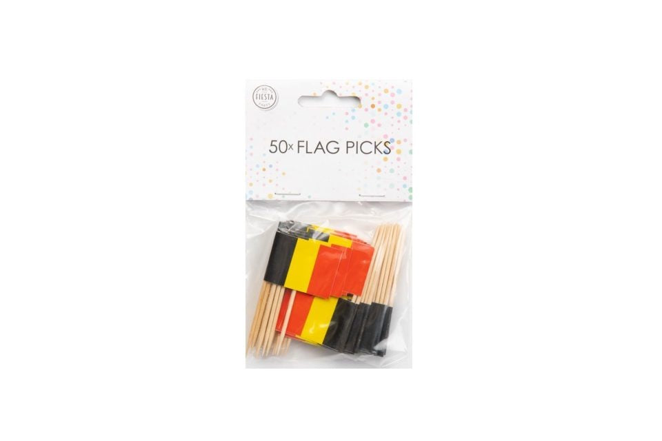 Palillos de cóctel Bélgica 8cm 50uds.