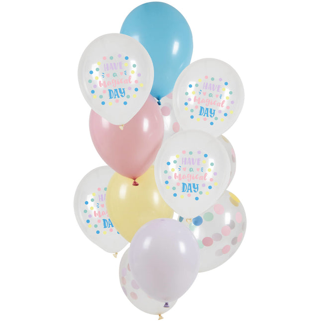 Globos Have A Magical Day 33cm 12pcs