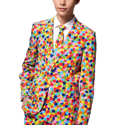 Fiesta Confeti Traje Niño Adolescente OppoSuits