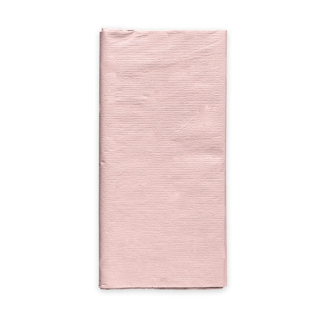 Mantel Papel Oro Rosa 1,8m