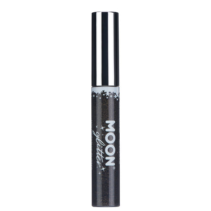 Delineador de ojos con purpurina holográfica Moon Glitter Negro 10ml