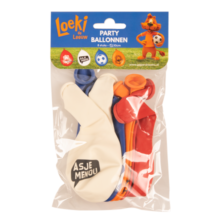 Globos Loeki El León 30cm 8pcs