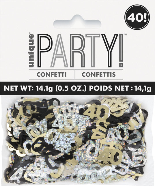 40 Años Confetti Bolsa 14gr