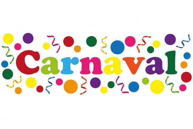 Adhesivo para ventanas Carnaval 75cm