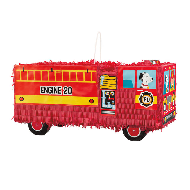 Piñata Coche de Bomberos 22cm