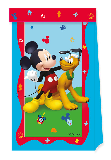 Mickey Rock The House Bolsas para compartir 4pcs