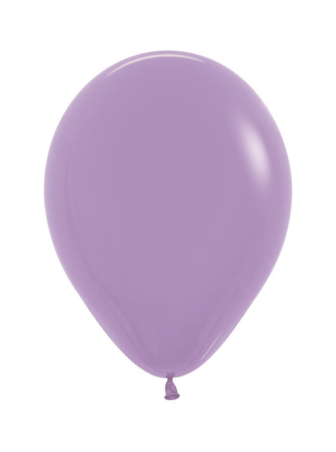 Globos Lila 25cm 100pcs