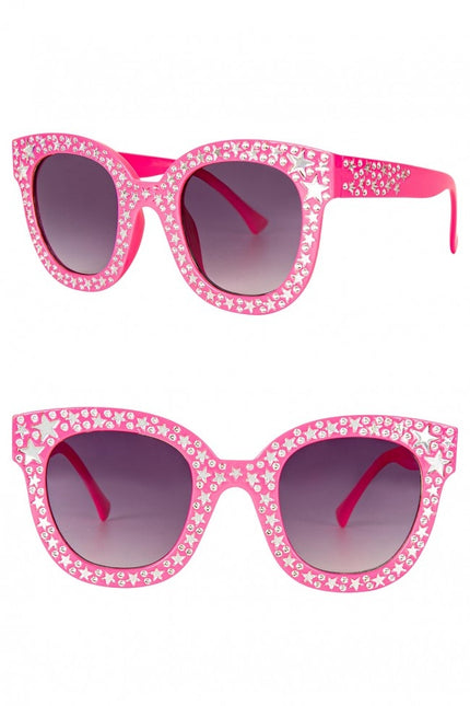 Gafas Rosa Con Piedras