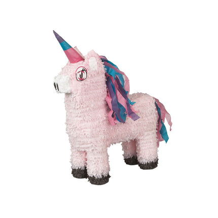 Piñata Unicornio Rosa 34cm