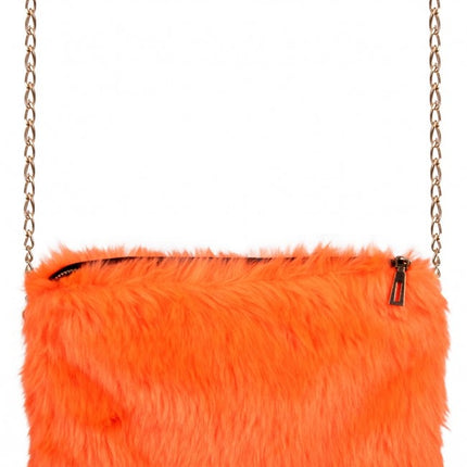 Monedero Peluche Naranja