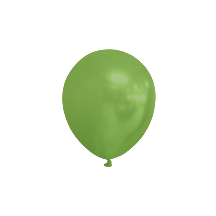 Globos Verdes Metálicos 13cm 100pcs