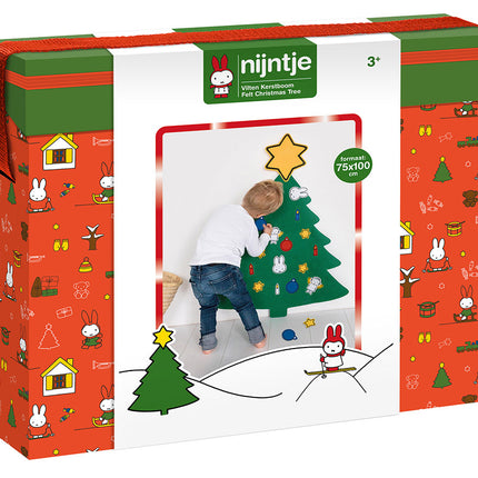 Fieltro de árbol de Navidad Miffy