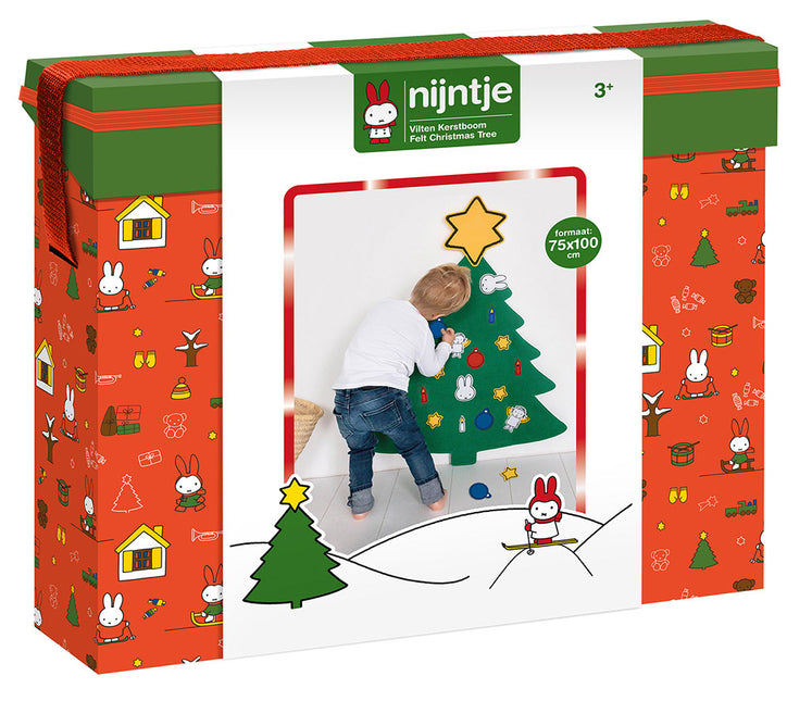 Fieltro de árbol de Navidad Miffy