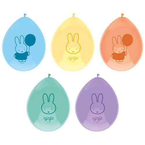 Globos Miffy 30cm 5pcs