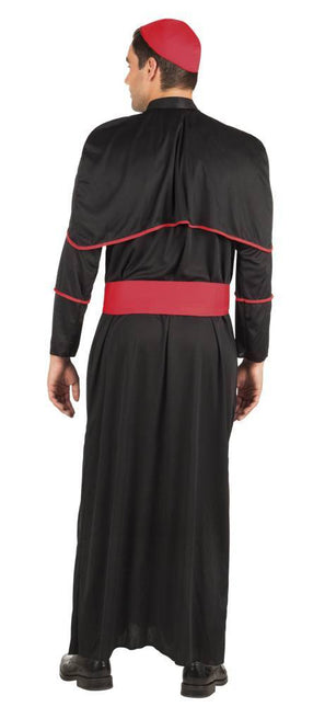 Disfraz de Cardenal Negro M/L