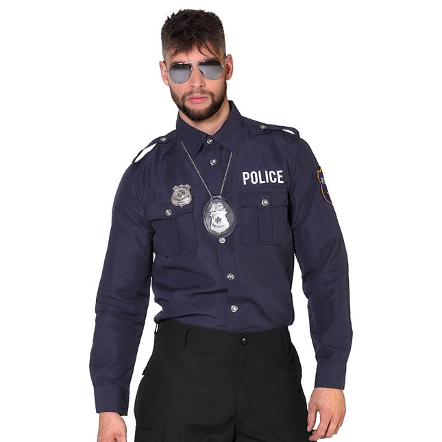 Blusa de policía para hombre