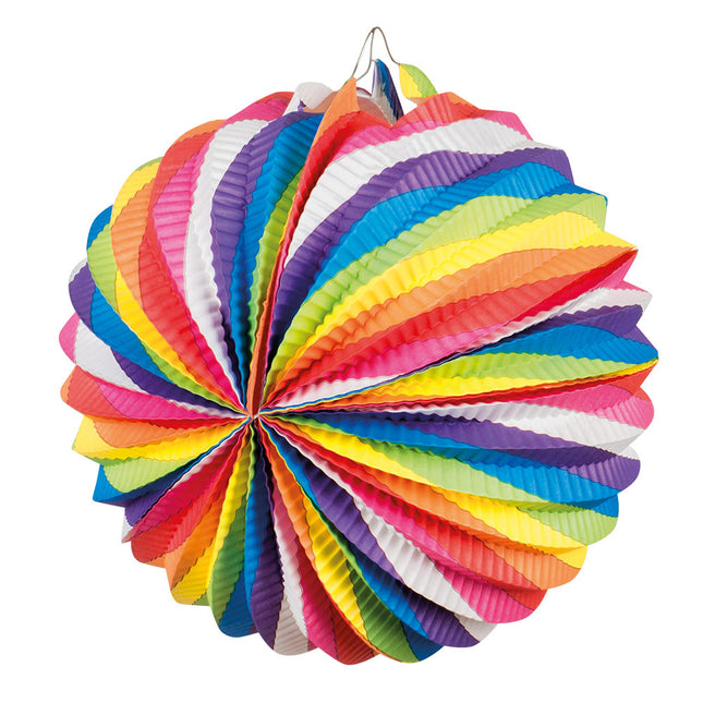 Globo Farol Arco Iris 22cm 12pcs