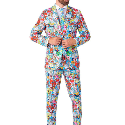 Bob Esponja Frenesí Traje Hombres OppoSuits