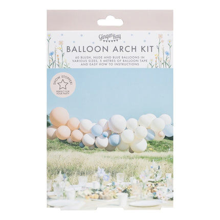 Arco de Globos Pastel Boho Set Casero