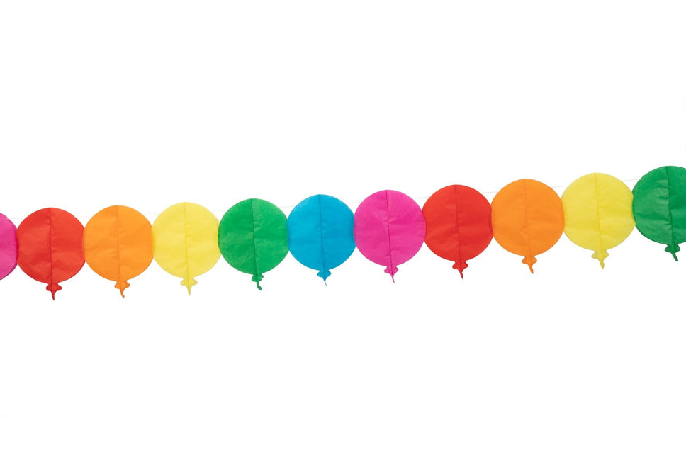 Guirnalda de Globos de Colores 6m