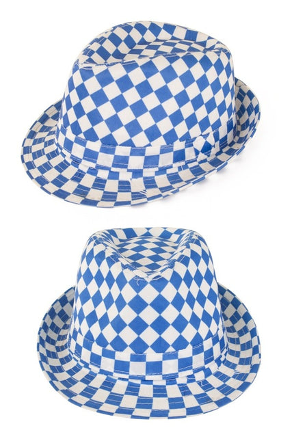 Gorro Tiroler Oktoberfest Azul Blanco