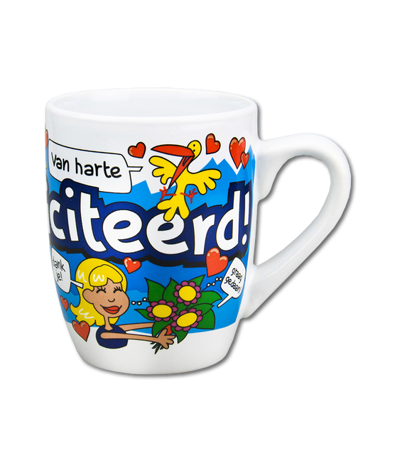 Taza Felicidades 12cm