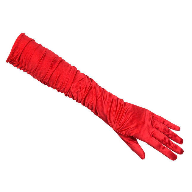 Guantes Largos Rojo