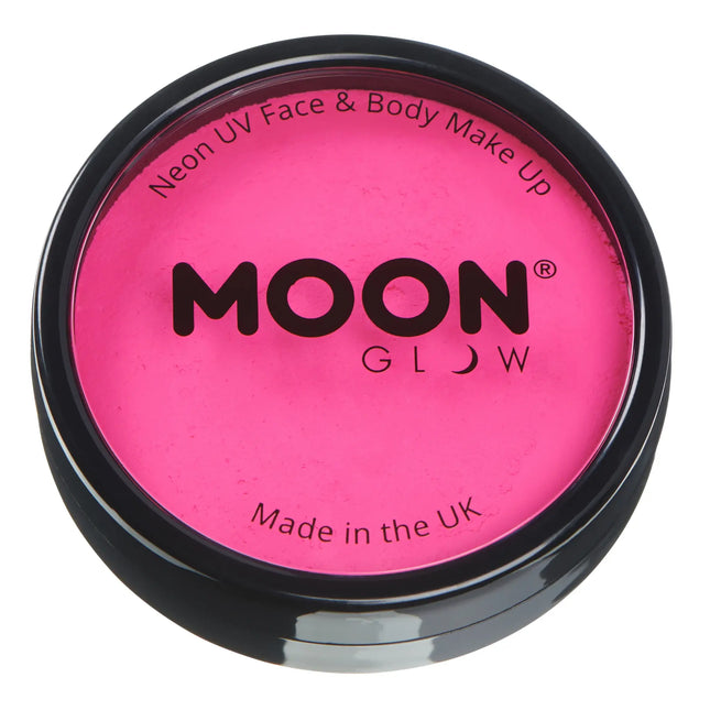 Moon Glow Neon UV Pro Pintura Facial Rosa Intenso 36g