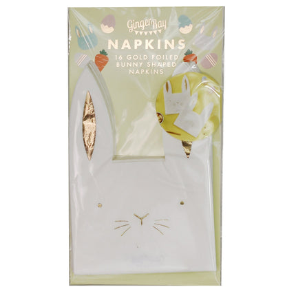 Servilletas de Pascua Conejo 16cm 11pcs